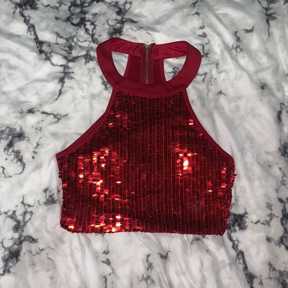 Tops - Sparky Red Top